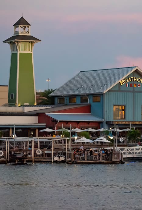 Waterfront restaurant